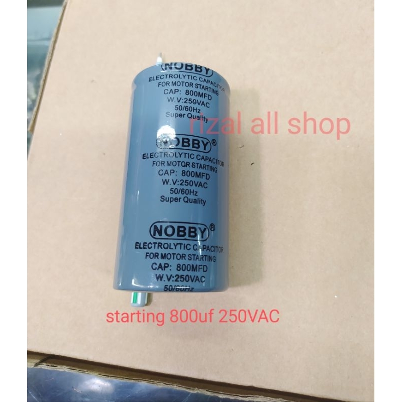 kapasitor starting 800uf 250v kapasitor compressor
