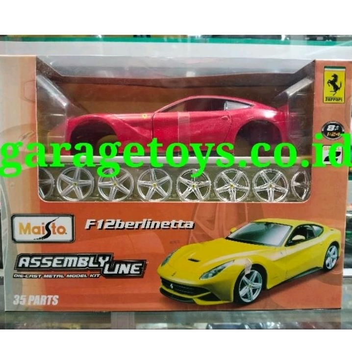Maisto 1:24 Ferrari F12 Berlinetta Model Kit