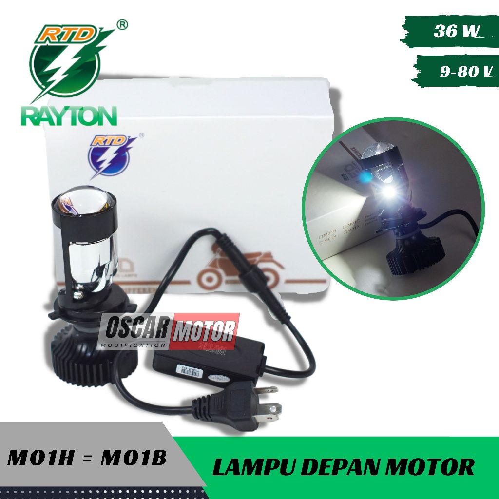Projie Led UTAMA RAY Mini Projector Led RTD M01B H4 RTD M01B Original