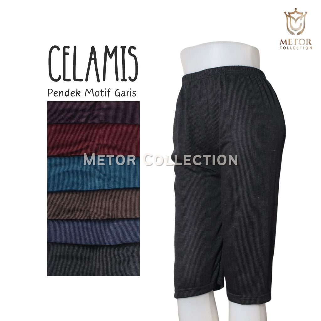 Celamis Pendek Wanita Motif Garis Celamis wanita Pendek Bordir Wanita Legging Wanita Celana Pendek W