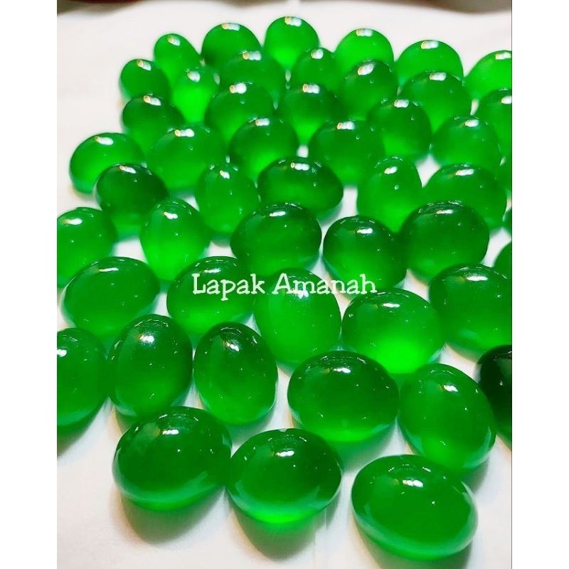 Batu Giok Burma Natural Type C Jadeite Jade Asli Original