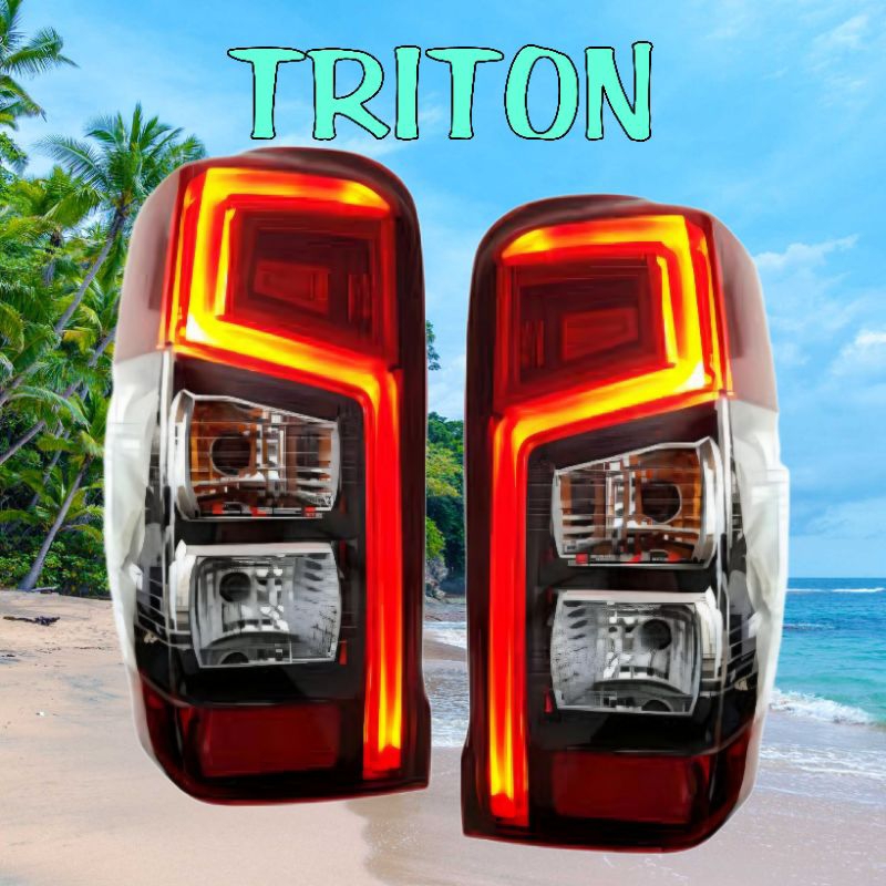 STOPLAMP STOP LAMP LAMPU BELAKANG STRADA TRITON 2020 2021 2019 2022 2023 REM MUNDUR EXCEED ULTIMATE