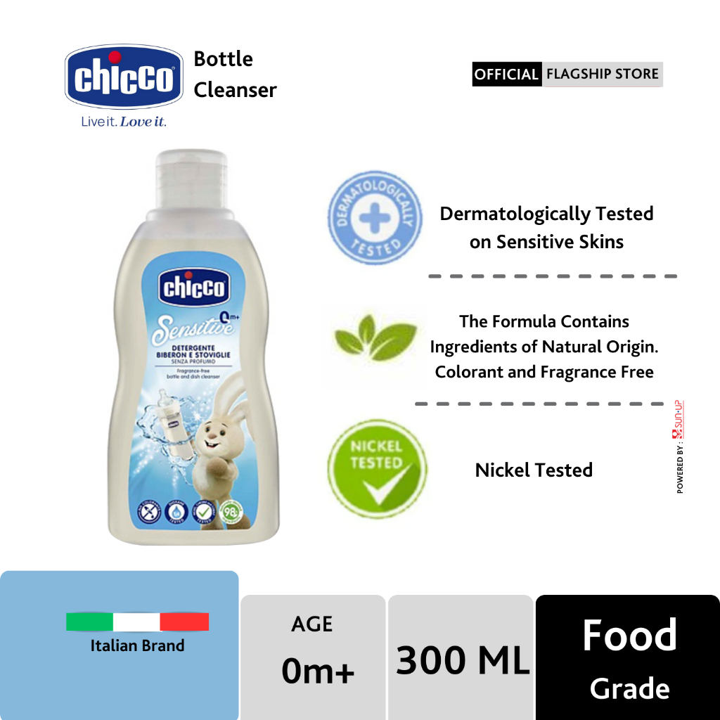Chicco Bottle Cleanser / Pembersih botol bayi / Sabun cuci botol bayi