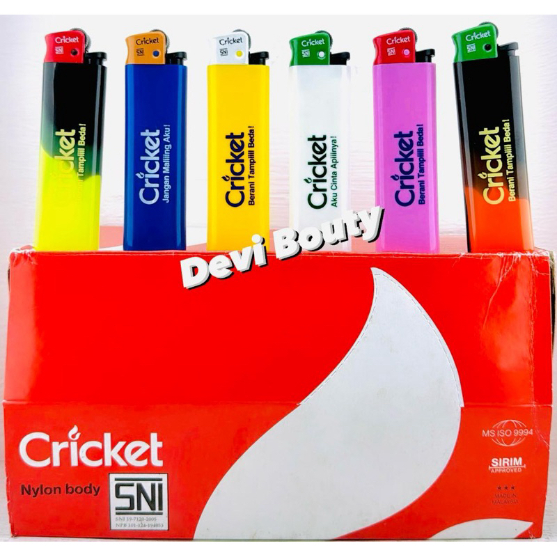 Korek Cricket Fussion (Cricket Malaysia) Isi 50 Pcs