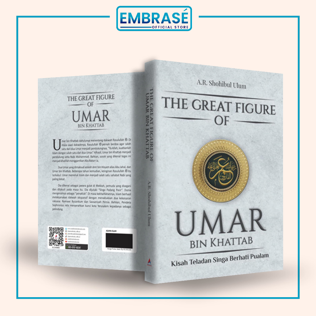 Buku the Great Figure of Umar Bin Khattab : Kisah Teladan Singa Berhati Pualam - A.R. Shohibul Ulum 
