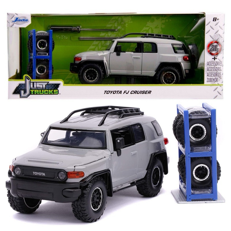 Diecast Jada 1:24 FJ Cruiser Include Ban Cadangan + Rak