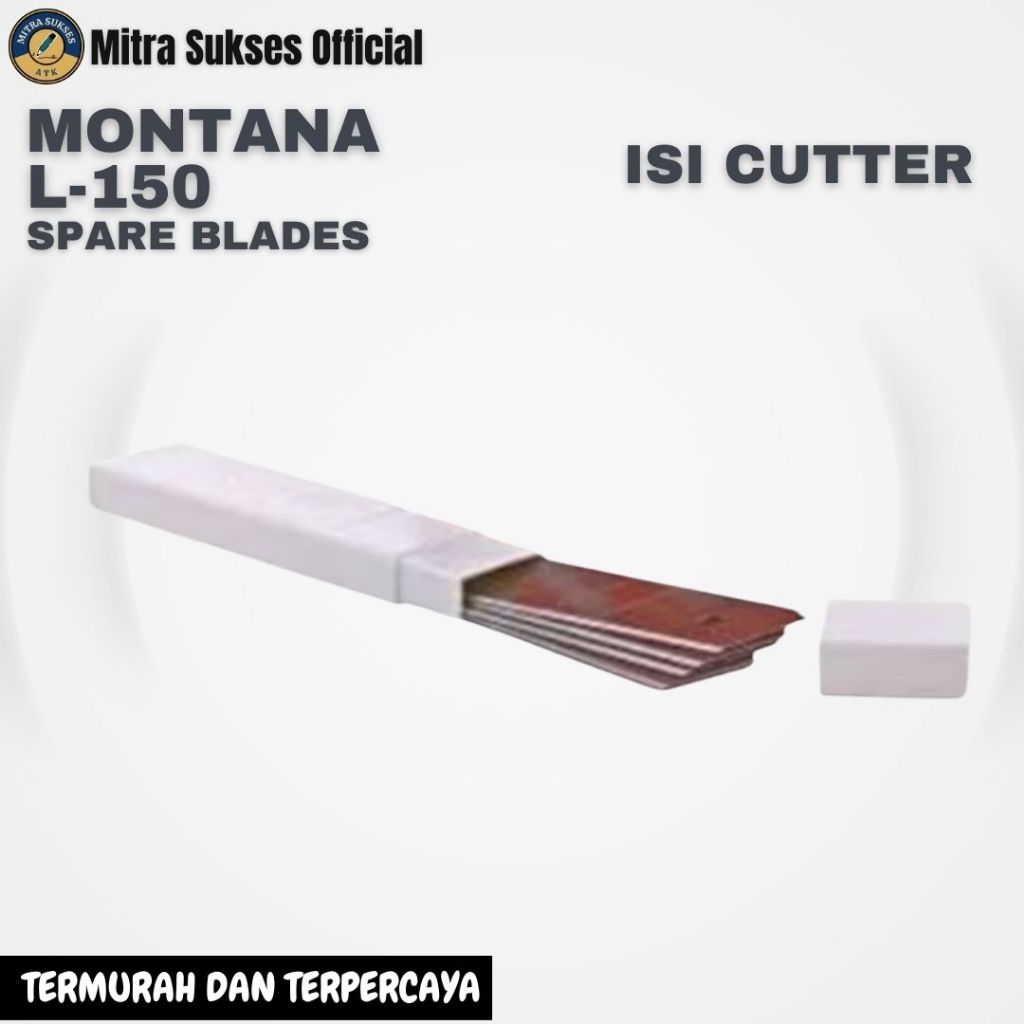 

ISI CUTTER L-150 MONTANA 1 PACK/TUBE ISI 5 PCS