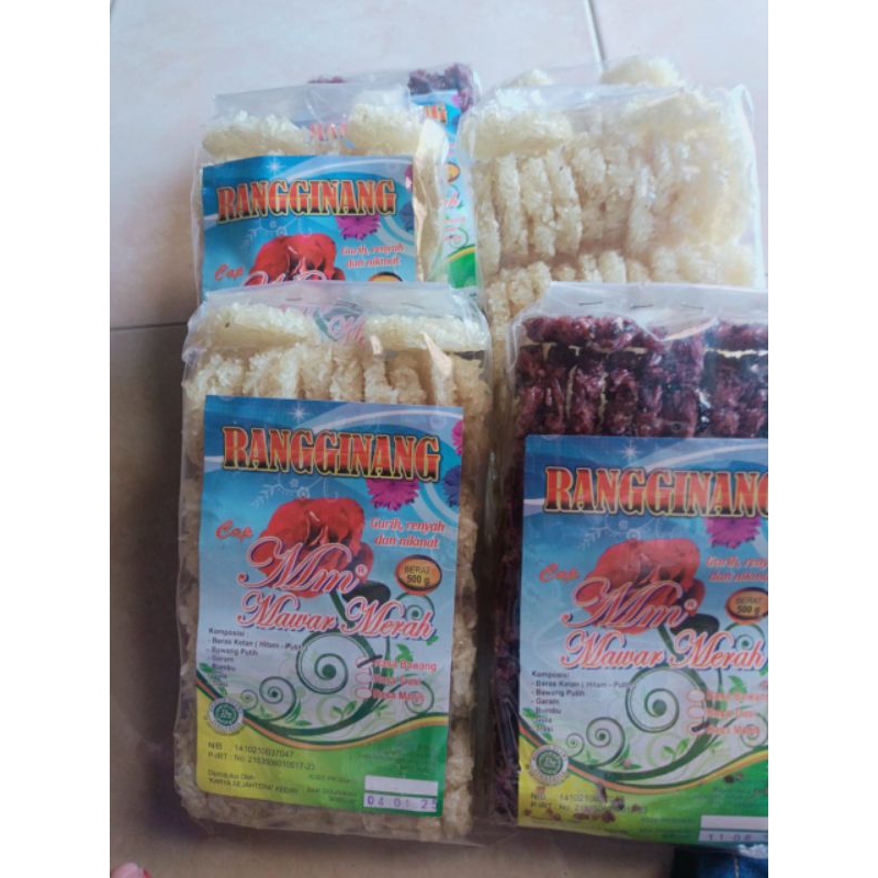 

kerupuk Rengginang ketan gurih renyah 500gr