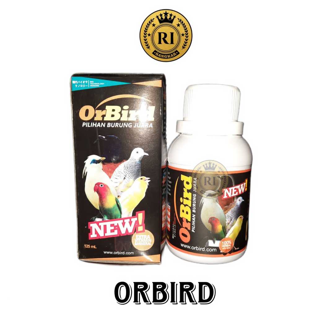 Orbird Vitamin Burung 125ML