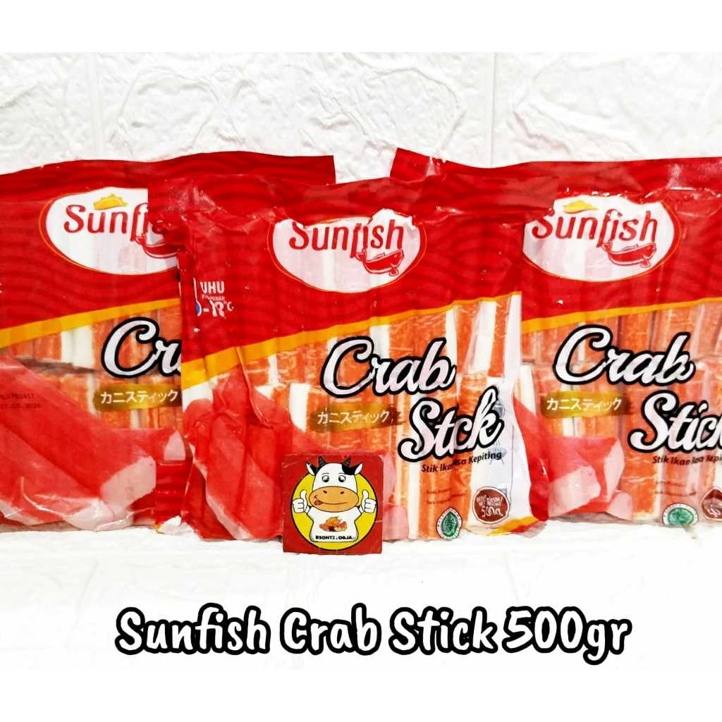 

SUNFISH CRAB STIK 500GR-FROZEN FOOD-BRONTZ JOGJA