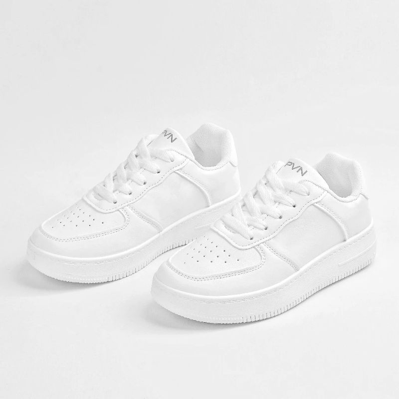 PVN Hana Sepatu Putih Wanita Kets Sneakers Sport Shoes White