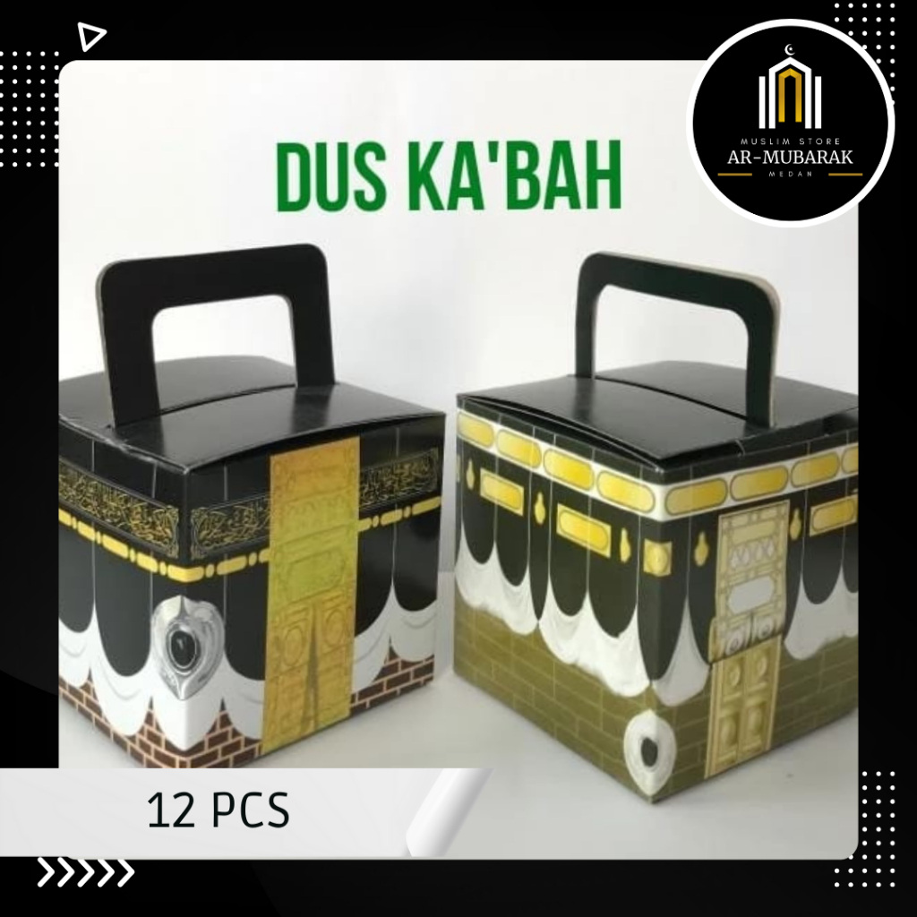 

Dus Kardus Kotak Box Kosong Tempat Oleh Oleh Haji dan Umroh Model Ka'bah 12 Pcs