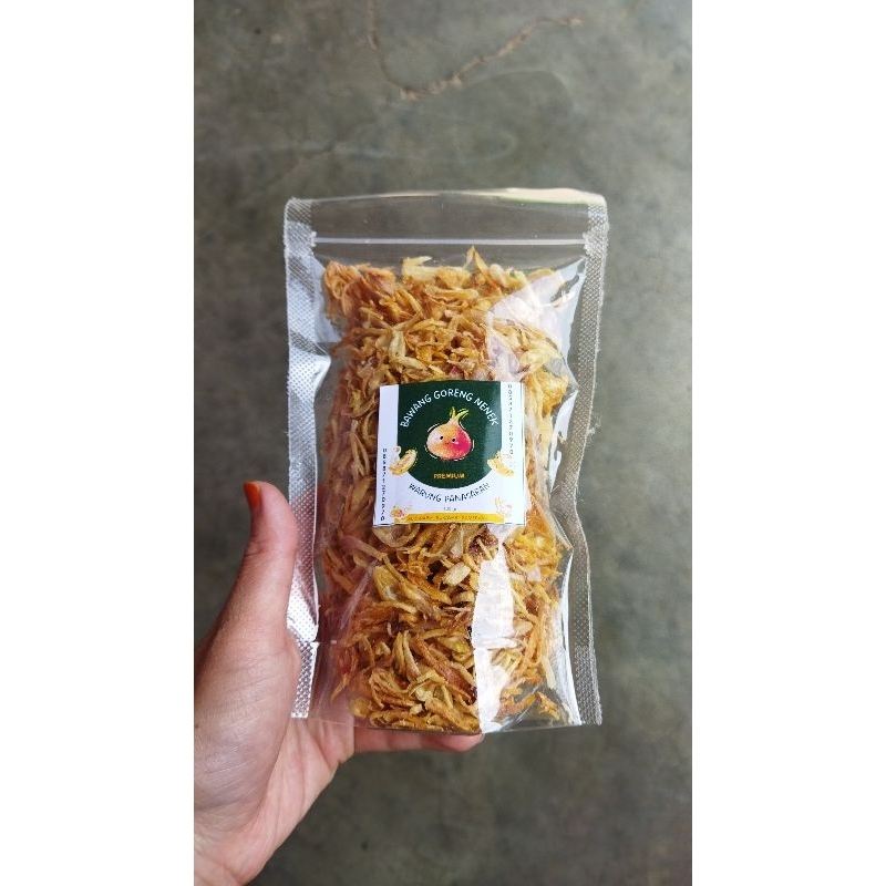 

Bawang goreng nenek renyah, bawang sumenep 50 gr