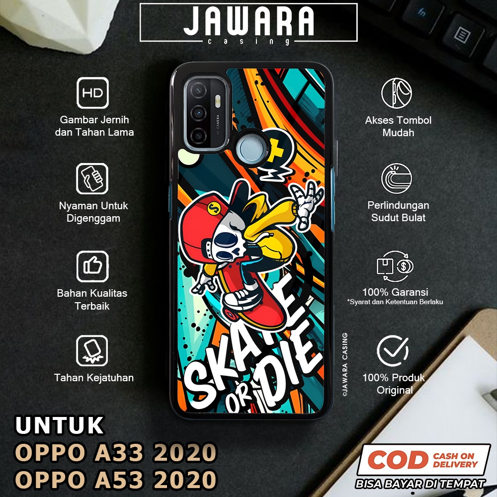 Case Oppo A53 2020 A33 2020 Casing Oppo A53 2020 A33 2020 [CSKL] Premium Glossy Case Hp Oppo Jawara 