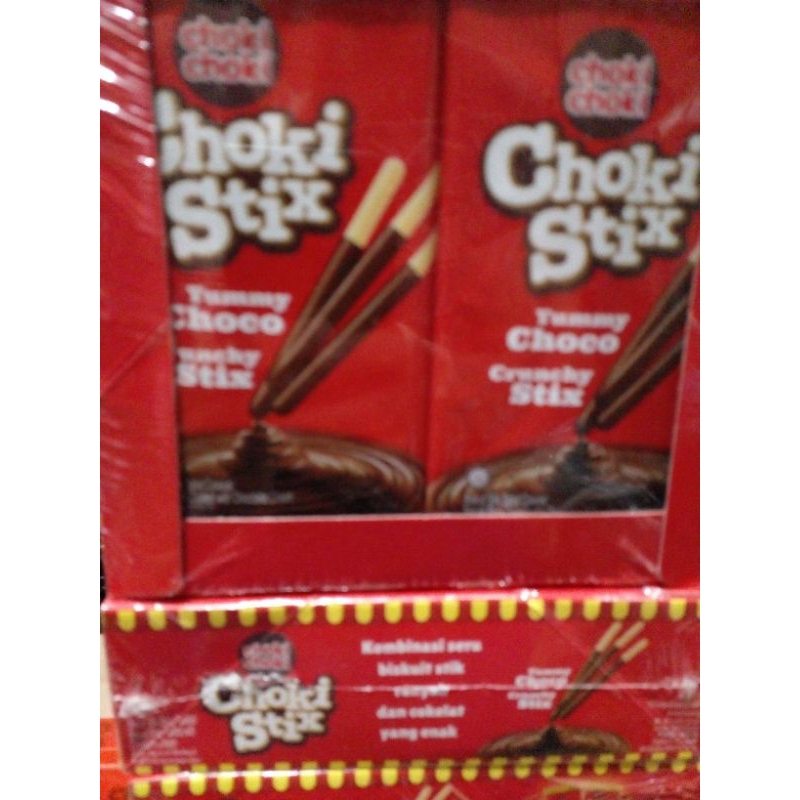 

choki stik box 12sachet x 24gr