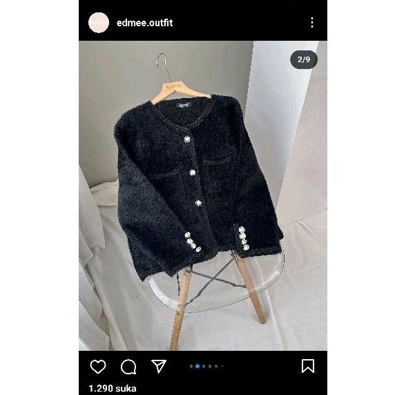 chloe cardigan by edmee outfit