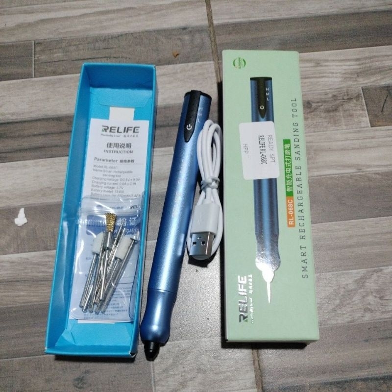 Bor Mini Drill Grinder Mini Grinda Bor Listrik Penghalus-Alat Gerinda