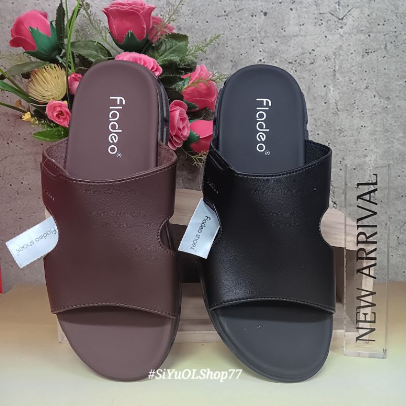 【COD/100% Original/Art MDS564-2AH】FLADEO Sandal Pria/Sandal Casual Pria/Sandal Slop/Sandal Jepit