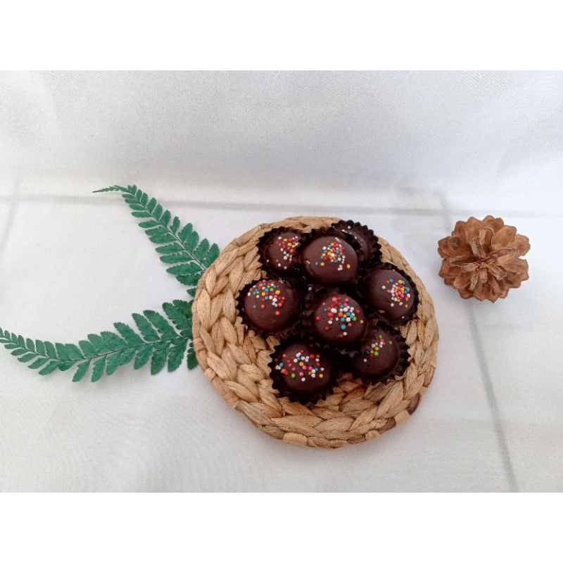 

bola bola coklat / kue kering lebaran