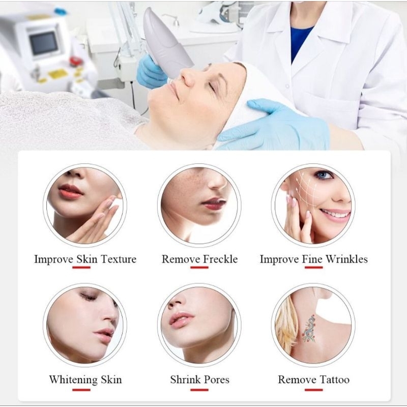 Ndyag laser penghilang tato laser picosecond mesin hapus tato penghapusan bintik/laser kecantikan wa