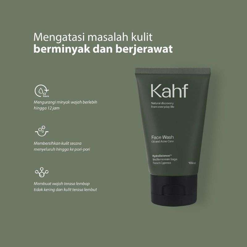 Kahf Kahf Oil And Acne Care Face Wash