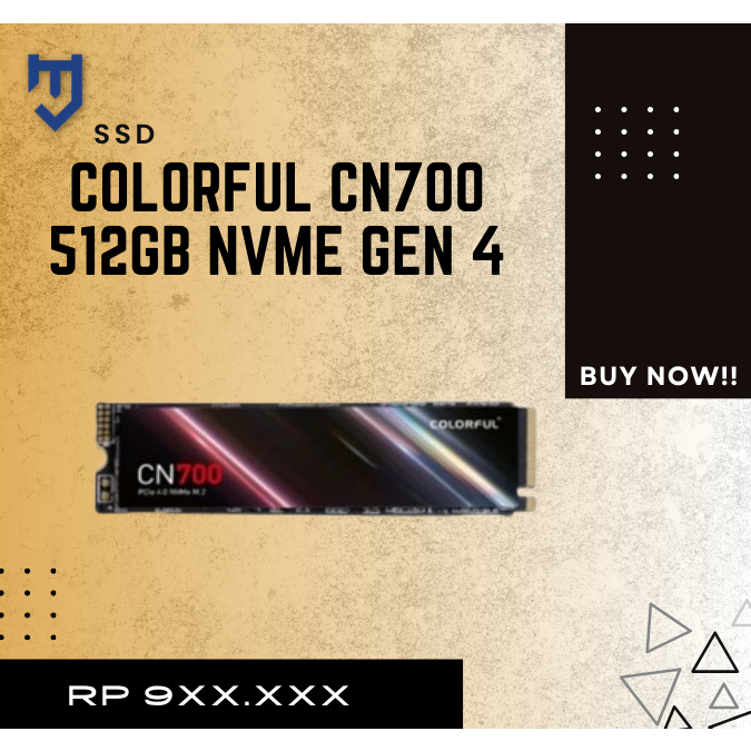 SSD Colorful CN700 512GB NVME Gen 4