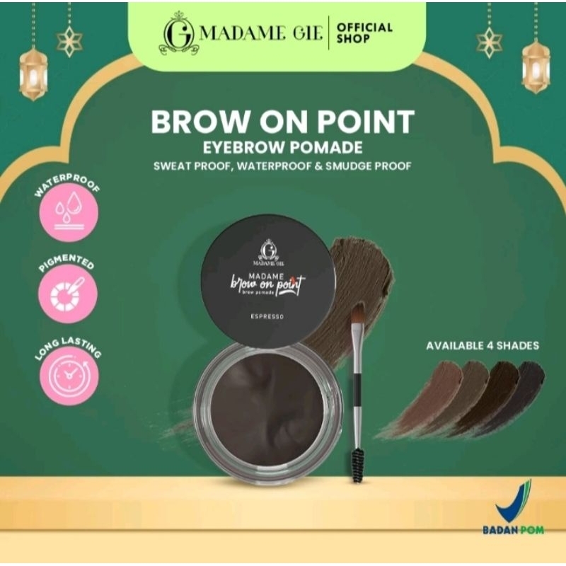 Madame Gie Brow On Point/Alis Pomade