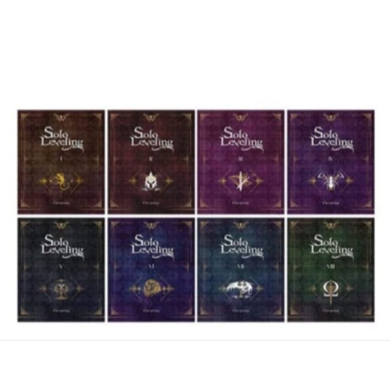 Paket 8 Novel Solo Leveling