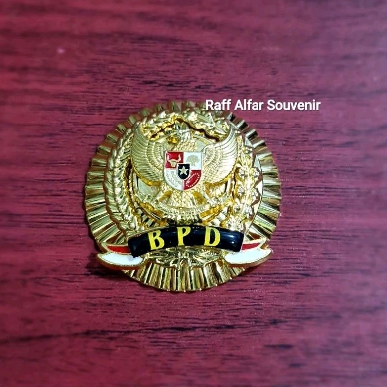 PIN BPD MODEL PREMIUM - LENCANA BPD DESA