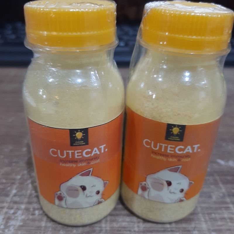 Vitamin Penggemuk Kucing Cute Cat lysine