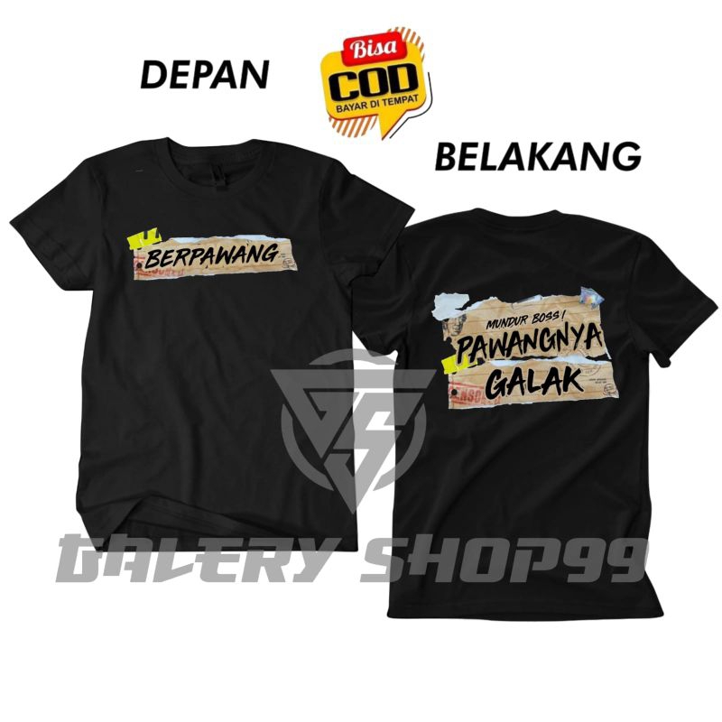 KAOS DISTRO MUNDUR BOS PAWANGNYA GALAK