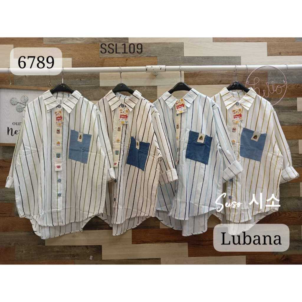 Seeso - SSL109 - Kemeja Wanita Poplin Import Premium Lubana Plumy