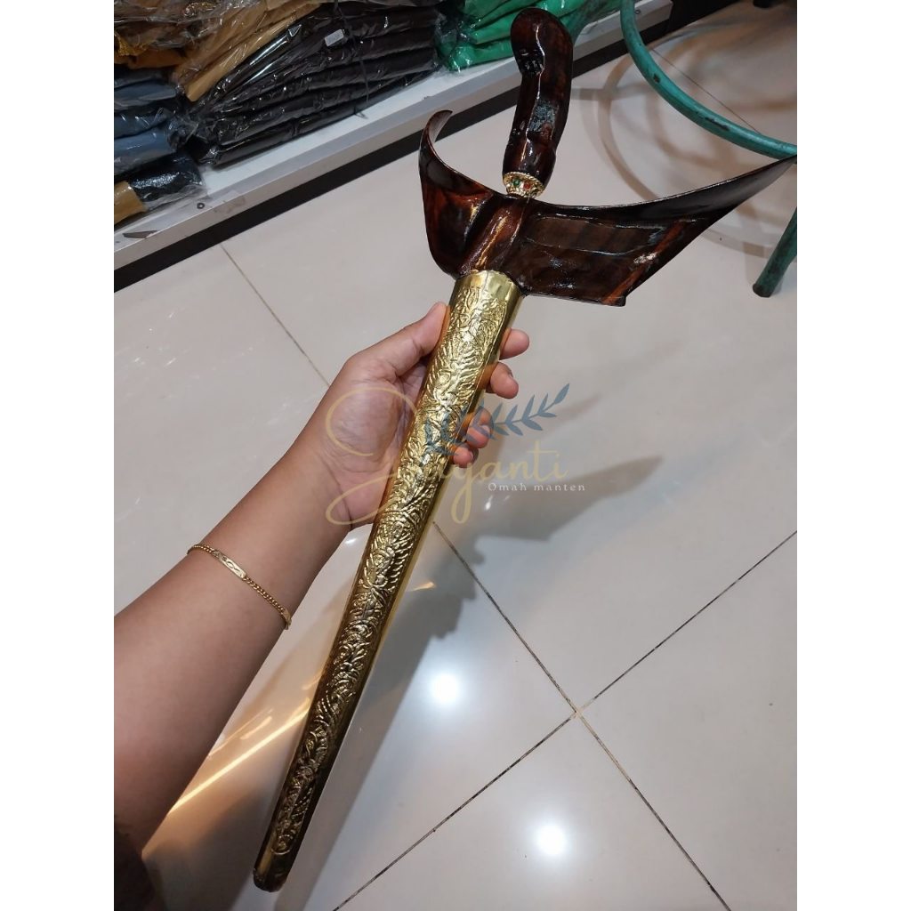 KERIS BAPAK/KERIS PENGANTIN JAWA / KERIS UKIRAN BESI / KERIS MANTEN / MODEL BRANGGA
