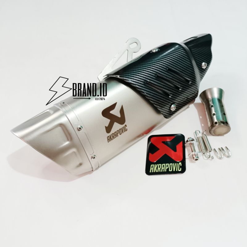 AKRAPOVIC EVOLUTION LINE KNALPOT IMPORT UNIVERSAL