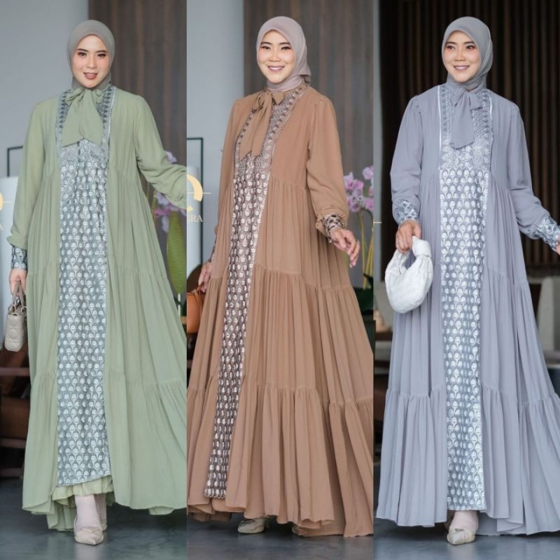 Gamis DHILOVERA D'LOVERA Dayana Dress ORIGINAL