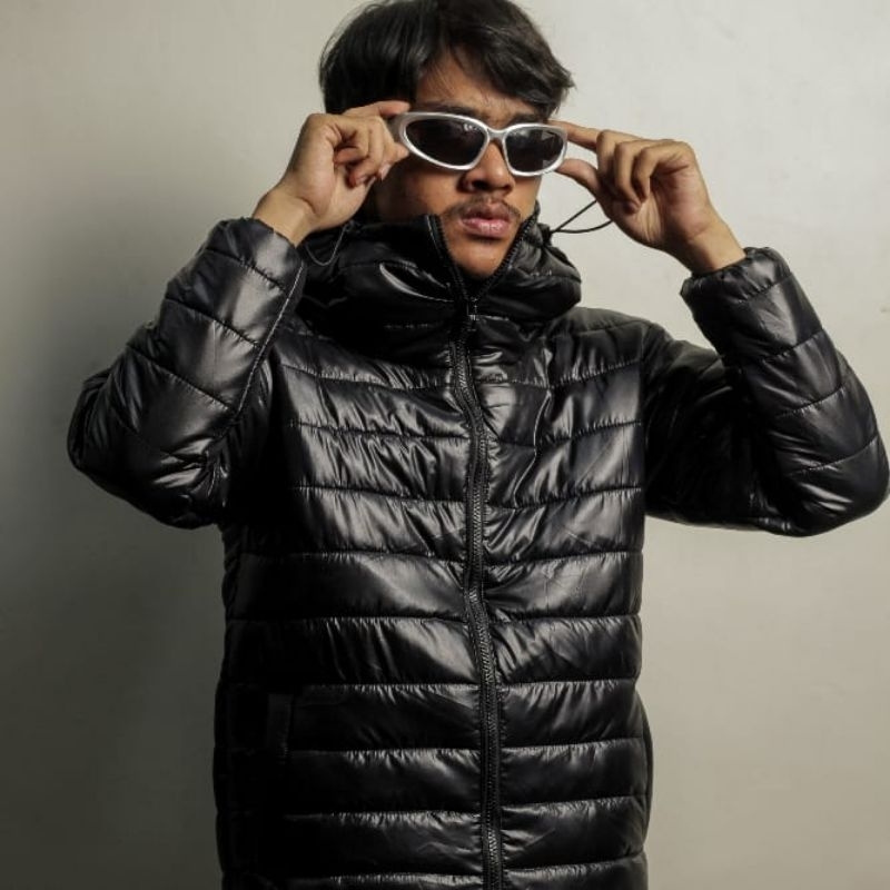 Jaket gelembung stone island hologram ANTI air tebal bisa bayar di tempat