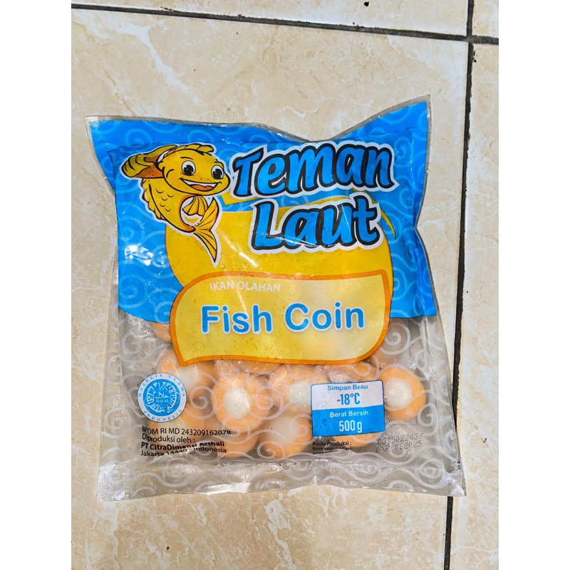 

TEMAN LAUT FISH COIN 500gr