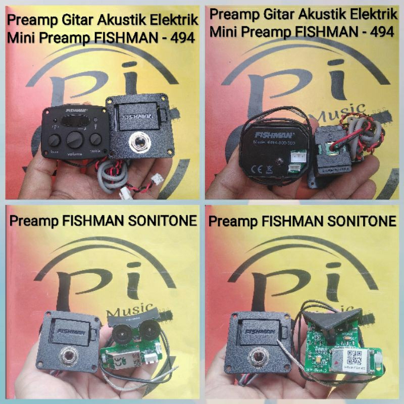 Preamp Fishman - Preamp Fishman Mini. Silakan Bisa Cek di Deskripsi