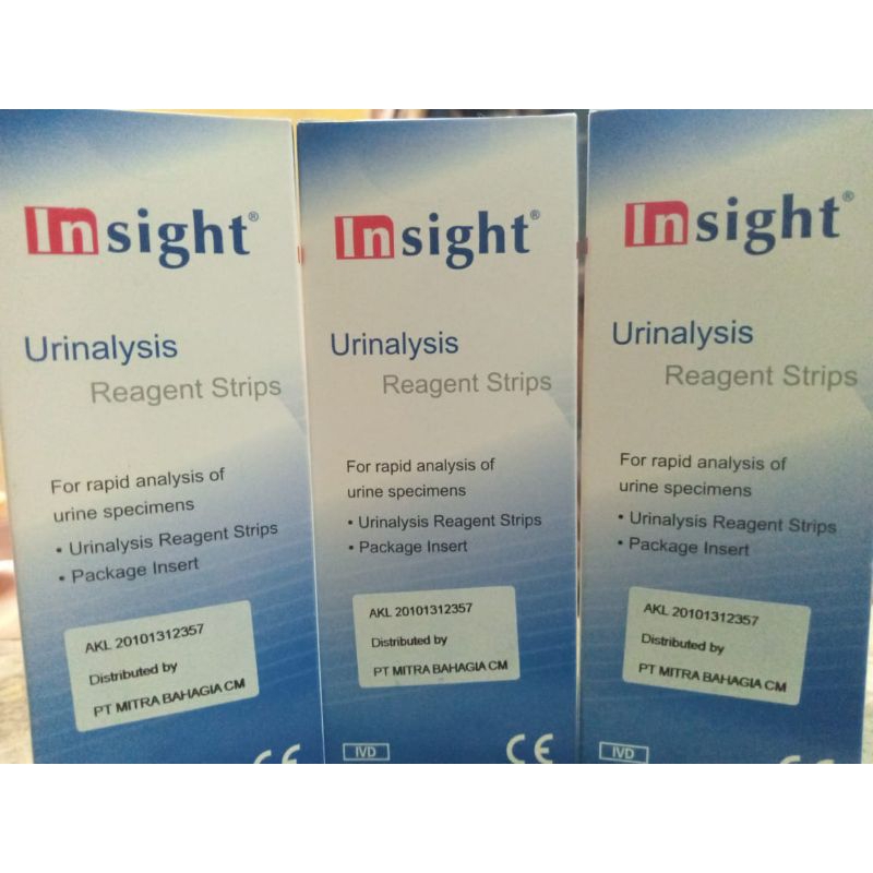 tes strip urine 10 parameter insight acon urinalysis