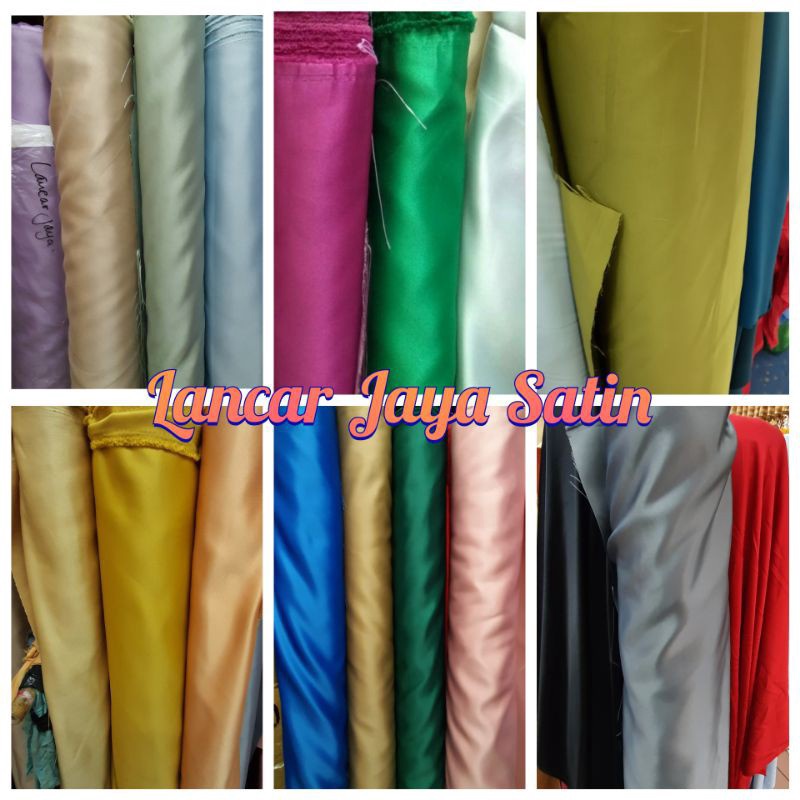 MALL KAIN SATIN BRIDAL  Kain Satin Bridal Deutchess  Kain Satin Bridal Tebal  Kain Satin Bridal Prem