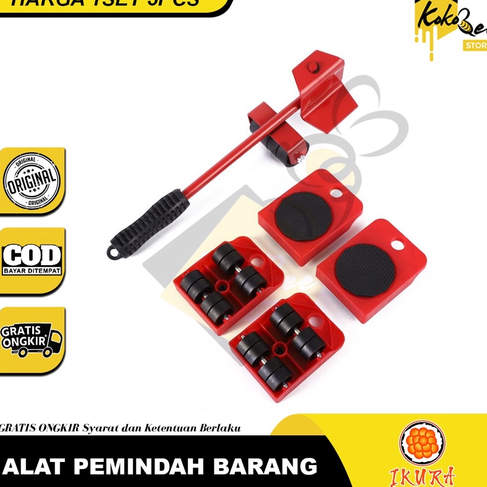 Semuanya baru Roda alat bantu pemindah barang move tools trolley geser furniture  Alat pindah geser 