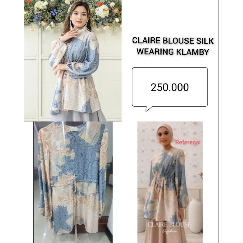 CLAIRE BLOUSE by WEARING KLAMBY
