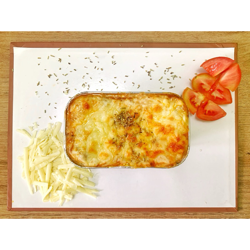

Beef lasagna