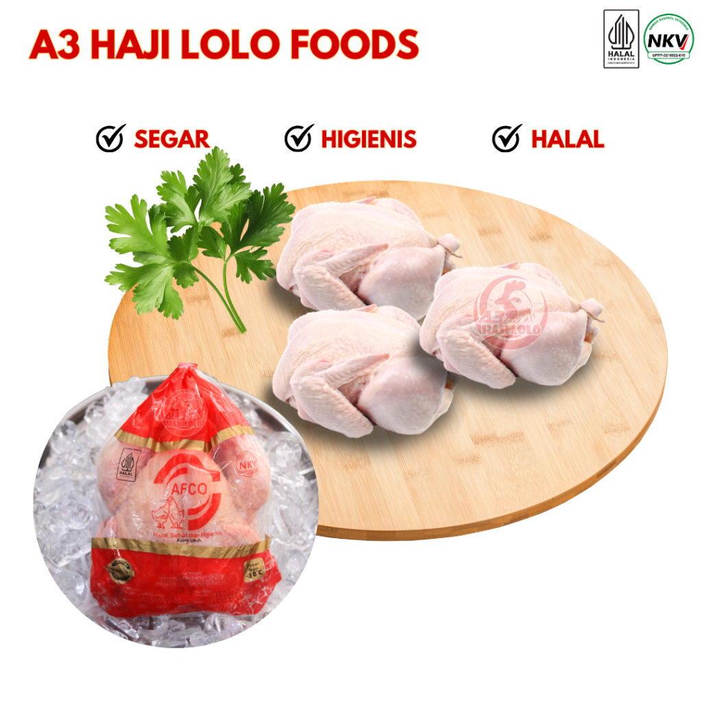 Promo TD - Ayam Broiler Utuh Afco 1,2 kg R