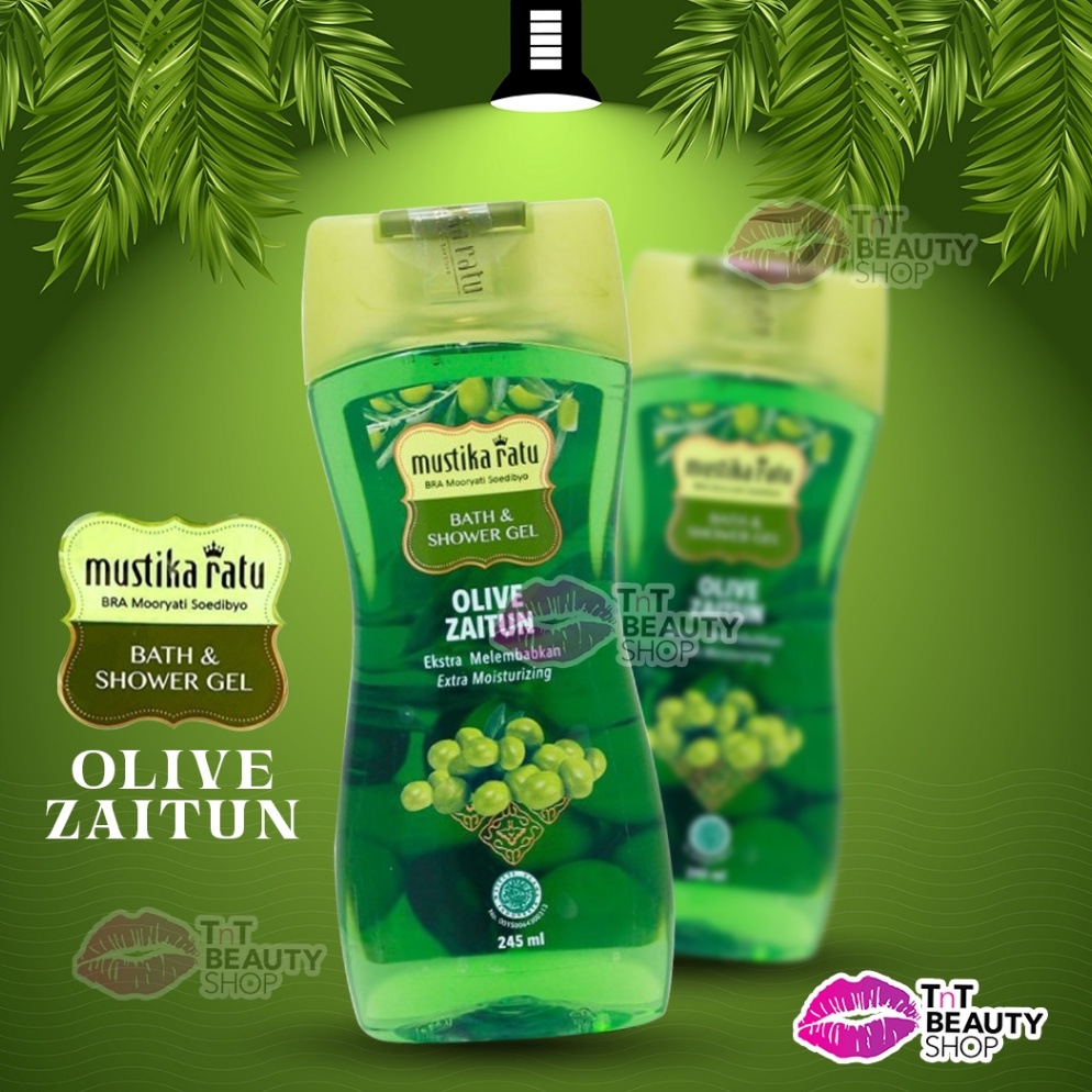 Harga Termurah Mustika Ratu Bath  Shwer Gel live Zaitun 245ml  Sabun Mani air engan live il  TnT Bea