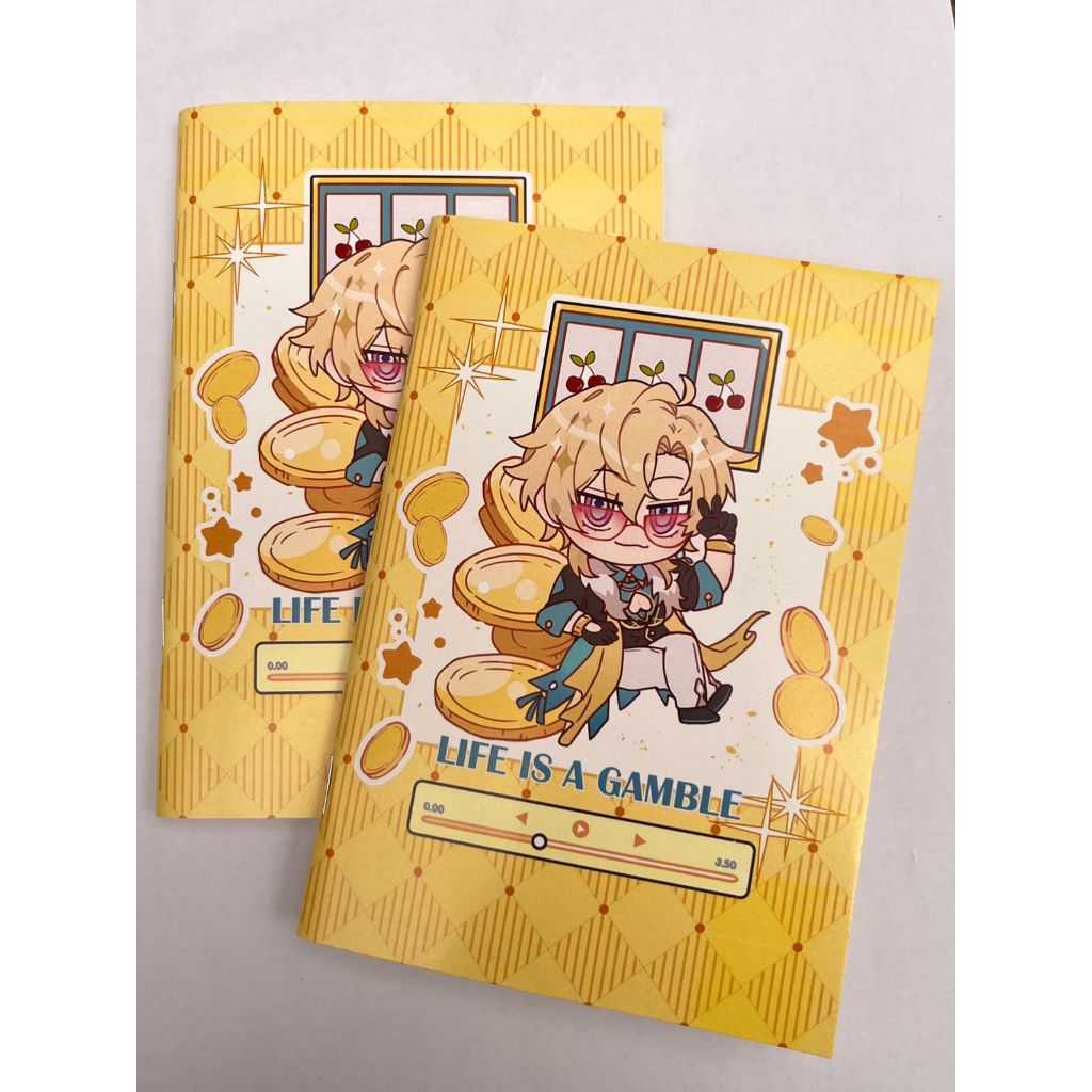 

B GRAD Notebook Hongkai Star Rail: Aventurine