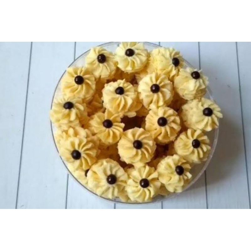 

Kue mawar kue semprit 250gr dan 500gr