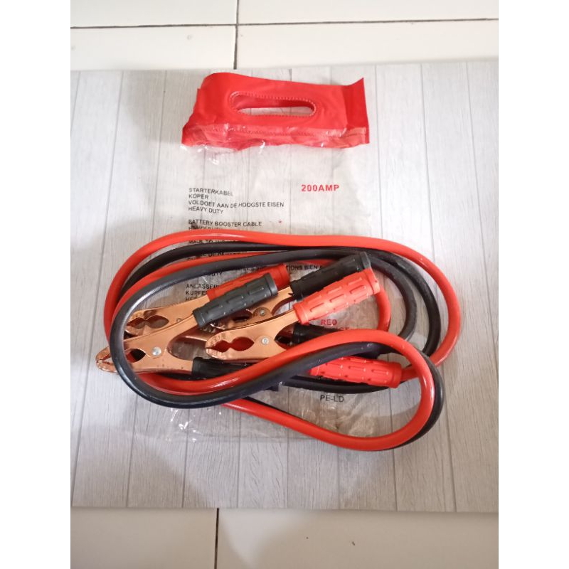 Kabel jumper aki/ kabel jemper aki 200 Amp lowin