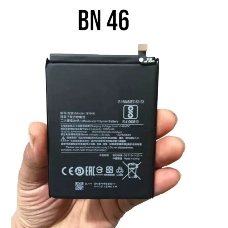 BATRE Baterai Batu BN46 Redminote 8 / Redmi 7 100% Original Copotan
