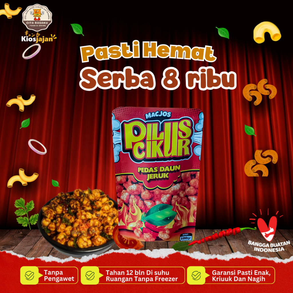 

Macjos Pilus Cikur Pedas Daun Jeruk